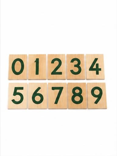 Sandpaper Numerals